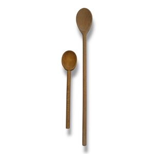 Wooden Spoons Set 2 Typhoon The Big‎ Stir Stirring Mixing Kitchen Utensils
F72Q